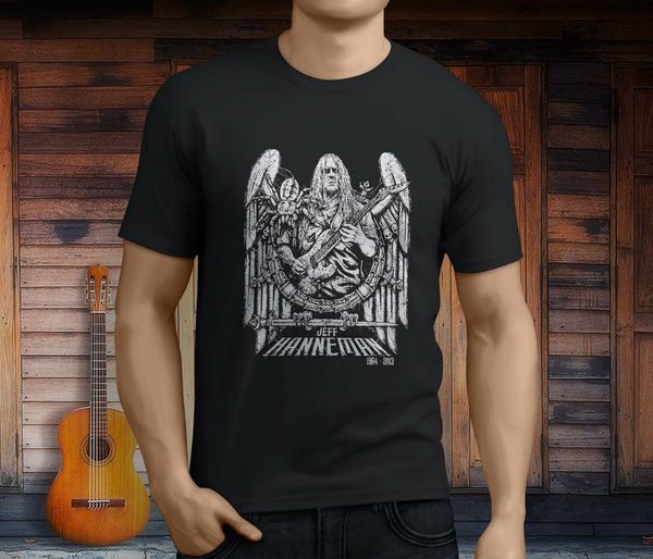 

new slayer jeff hanneman tribute men's black shirt usa size s to xxxl zm1 sport hooded sweatshirt hoodie