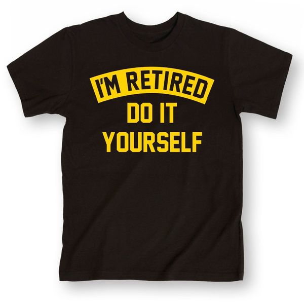 

sport 2019 short shirt hip hop starnger things im retired-do it yourself cute t shirts