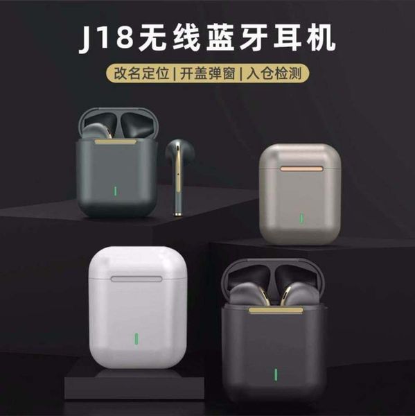 

bluetooth true wirels new headset ji8 with t ears tws5.0 stereo pop-up window metal frosting can be renamed