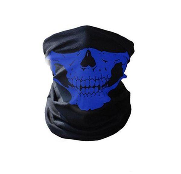 

skull masks multi function outdoor sports bandana ski motorcycle biker scarf face masks cycling riding biker headband wraps