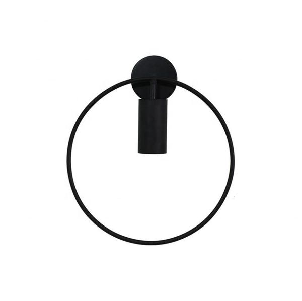 

wall lamp ly creative nordic round brass bedroom retro edison modern led gu10 scone lights for home applique murale