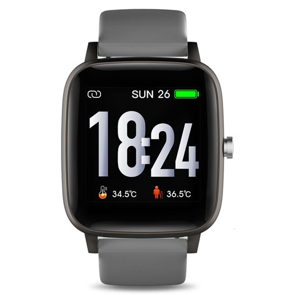 

t98 new body temperature smart custom dial heart rate prsure blood oxygen sleep monitoring exercise br
