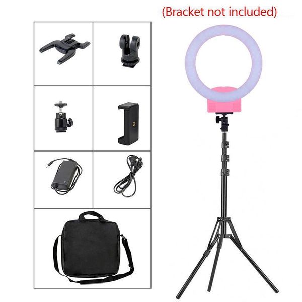 

flash heads camera po studio phone video 12inch led ring light 36w 3000-6000k pography dimmable lamp no tripod for video,makeup1