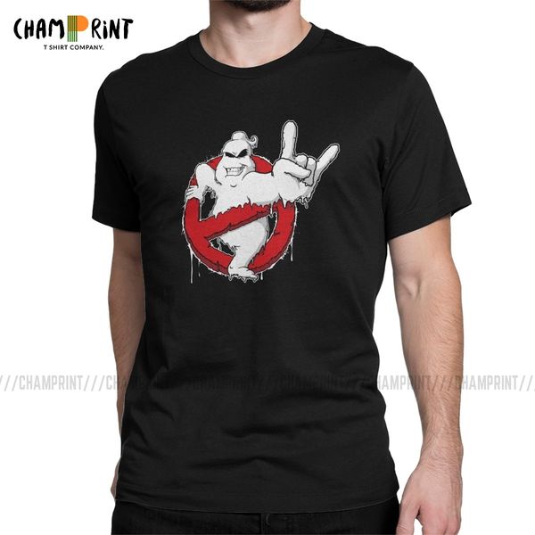 

ghostbusters horns up for ghost busters movie hipster pure tees short sleeve plus size clothes sport hooded sweatshirt hoodie men t shirt