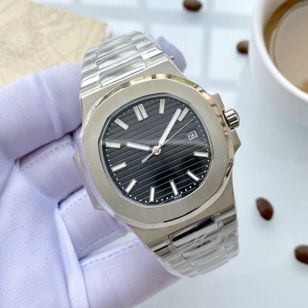 

mens watches automatic watch 43mm 316l fine steel fashion man watch mechanical watches s-0107, Slivery;brown