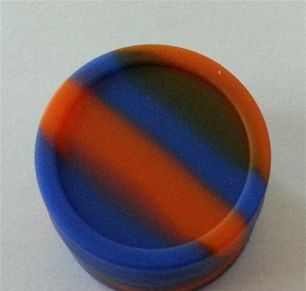 

5ml sile dab containers dry herb storage box round dab wax empty jars smoke oil organizer for smoking pipe jlladv outbag2007