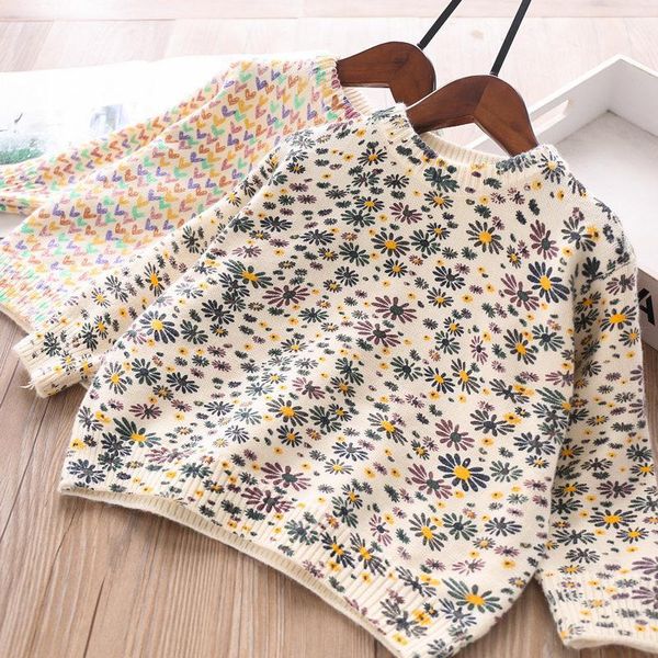 

girl's sweater children's clothing wholesale1, Blue