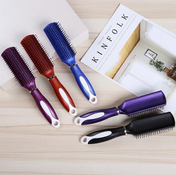 

hair brushes anti-static 5 color salon 1pcs wet brush shower, Silver