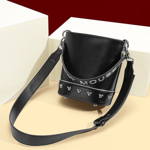 

гуанчжоу натуральная кожа женщин 2020 новой моды коровьей высокого качества ведро мешок мешки мультфильма мессенджер ведро мешок ngsdb