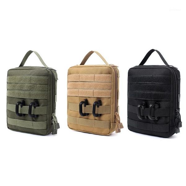 

molle belt pouch bag waterproof waist pack sports bags zipper hunting bags1
