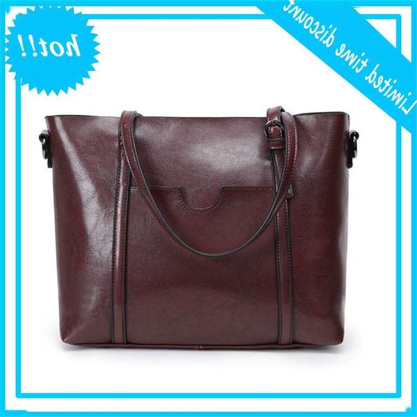 

2020 new fashion vintage handbag soft functions washing leather mummy large capacity shoulder bags for women bolsa feminina