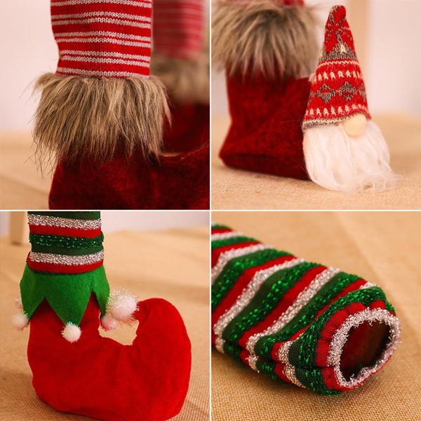 

qifu 1pc рождество председатель foot обложка рождественские украшения chrisrtmas украшения для дома 2020 новый год украшение xmas navidad bb