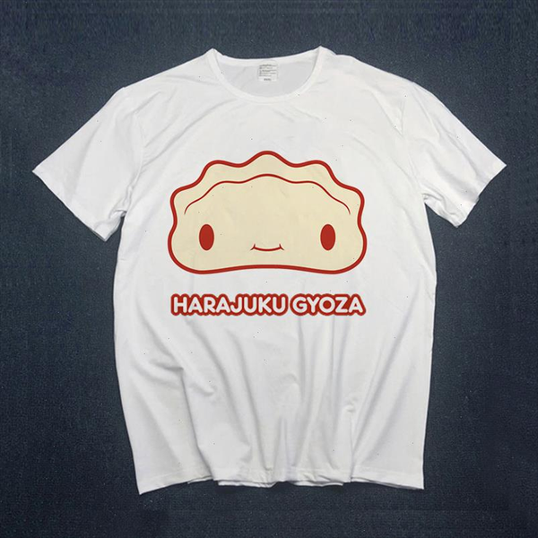 

2021 women t shirts summer short sleeve kawaii face print girls ladies t shirts harajuku women clothes plus size, White