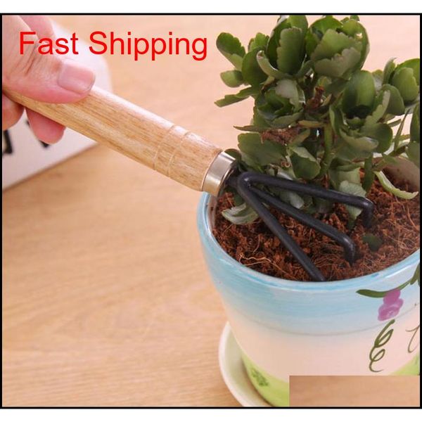 

3 pcs/set new creative gardening tools three piece mini garden tools small shovel rake spade potted plant qylntn mj_bag