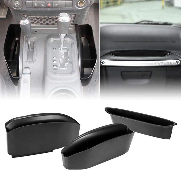 

grab tray passenger storage tray organizer & geartray gear shifter console storage organizer for 2011-2020 wrangler jk jku
