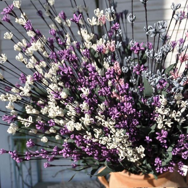

decorative flowers & wreaths simulation artificial flower bouquet decoration vintage for wedding office home uyt shop1