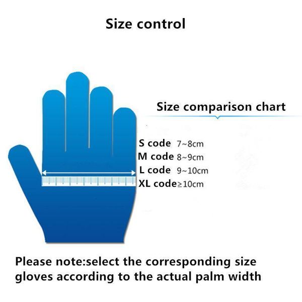 

pairs nitrile 10 gloves food black 20pcs/lot grade waterproof allergy non disposable work safety gloves nitrile gloves