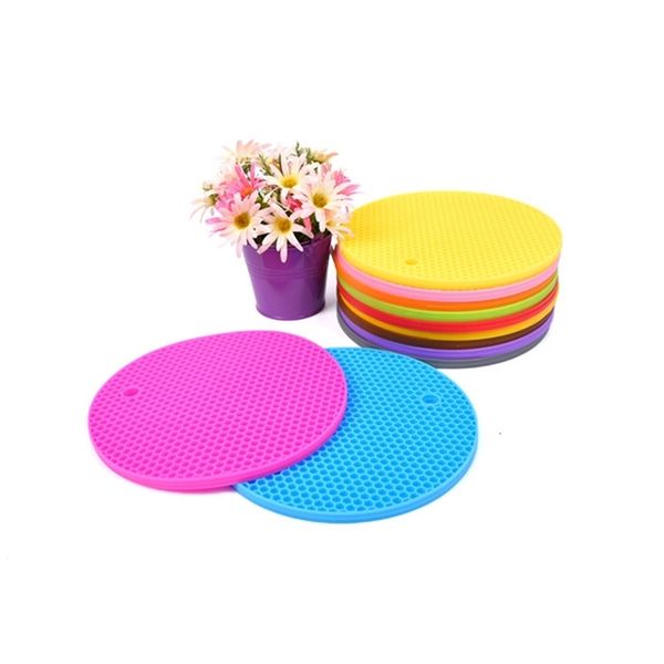 

pad non-slip table resistant silicone mat heat coaster cushion placemat pot holder kitchen accessories cooking utensils