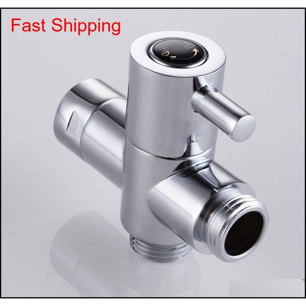 

solid brass 3-way shower arm diverter valve for handshower universal showering components qylpth bde_luck