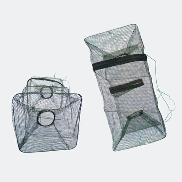 

fishing collapsible trap cast keep net cage crab fish shrimp lobster crawfish fishing net