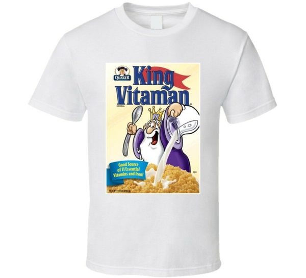 

king vitamin retro 80s cereal tshirt style tee shirt new fashion design for men women sport hooded sweatshirt hoodie