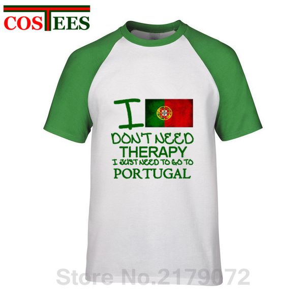 

спорт не нужна терапия мне просто нужно пойти португалию тенниски мужчин урожай ретро португалия флаг футболку new idea подарок на день рожд