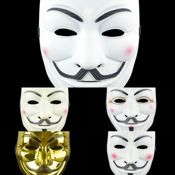 

movie cosplay v vendetta hacker anonymous guy fawkes halloween christmas party gift for kids film theme mask 2020new