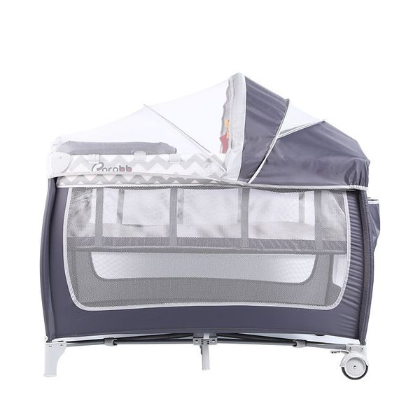 

lazychild new baby crib folding large bed removable multifunctional portable folding newborn baby game bed cradle bed nest 2021
