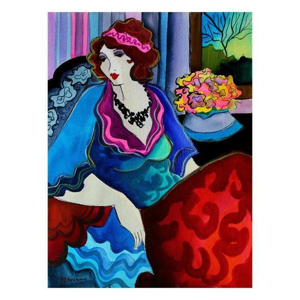 

patricia govezensky "anne" home decor handpainted &hd print oil painting on canvas wall art canvas pictures 7212