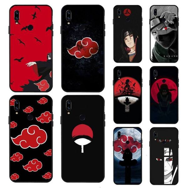 

uchiha naruto animated mobile phone cover redmi note 8 9 pro 7 8t 9a 9s k20