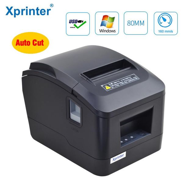 

printers 80mm thermal barcode receipt printer ticket with auto cutter for kitchen usb/ethernet support cash drawer esc/