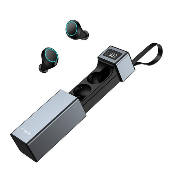 

mini twins earbuds true wireless earbuds hifi digital display earphone touch contro ipx7 waterproof sports bluetooth 5.0 headset