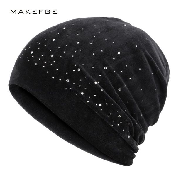 

beanie/skull caps 2021 diamond knit hat female casual beanie velvet comfortable thick cotton outdoor warm elegant woman, Blue;gray