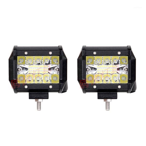 

60w120w car led light three-row bar light work overhaul suv modified roof spotlight truck suv1