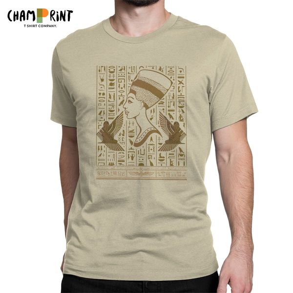 

egyptian queen nefertiti ancient egypt mythology casual tees short sleeve original clothing sport hooded sweatshirt hoodie men t shirt