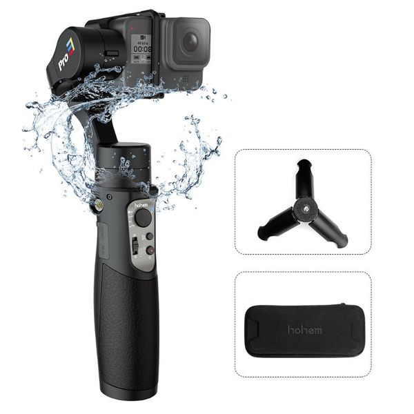 

hohem isteady pro 3 handheld 3-axis wifi action camera gimbal stabilizer anti-shake app compatible with hero 8/7/6/5/4/3