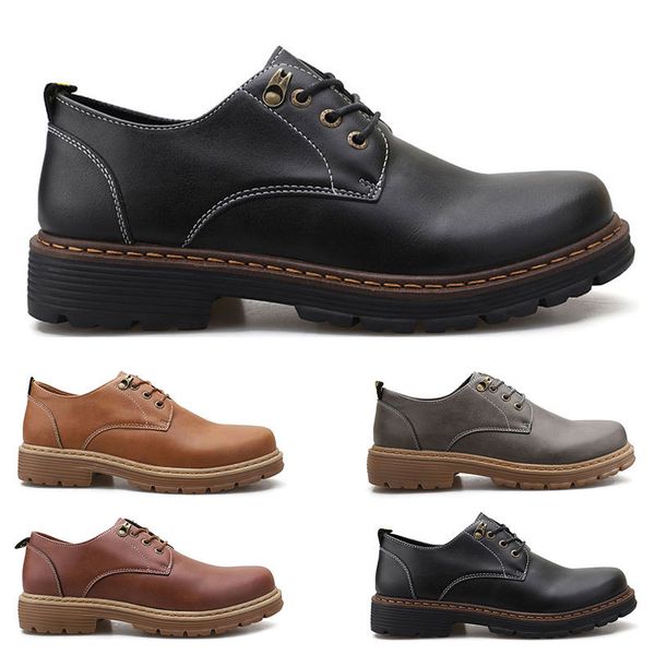 

fashion large size 38-44 new men's leather men's shoes overshoes british casual shoes espadrilles thirteen, Black