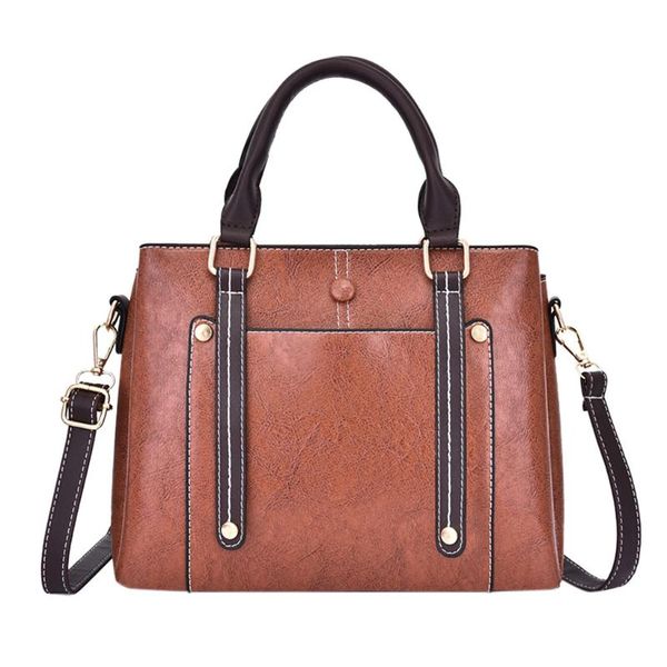 

women messenger bag leather 2020 new fashion women new wild high capacity handbag messenger shoulder bag k924