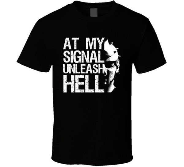 

gladiator unleash hell russell crowe movie roman t summer short sleeve s~3xl big size tees sport hooded sweatshirt hoodie t shirt