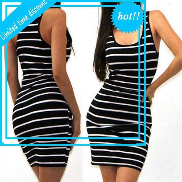 

bodycon casual mouwlless mini party fashion women women's black dress