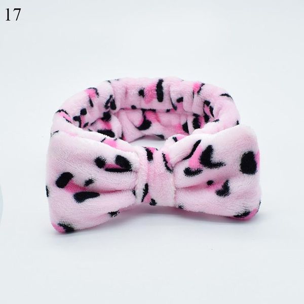 

2019 new omg letter women head wrap soft coral fleece makeup headband washing face turban bow hairband hair turban accessories q sqccof