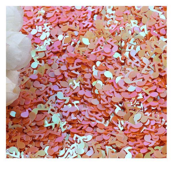 

10g music note loose sequins glitter paillettes for nail art manicure sewing wedding decoration confetti diy craft jllhcf