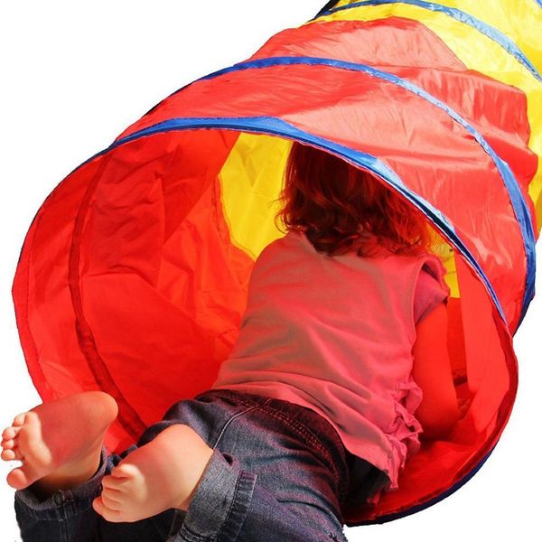 

hobbylane play tunnel toy tent baby kids up discovery tube playtent q1110