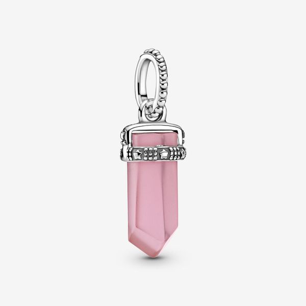 Новое Прибытие Аутентичные 925 Стерлинговое Серебро Розовый Амулет Подвеска Мода Ювелирные Изделия Для Женщин Подарки Бесплатная Доставка