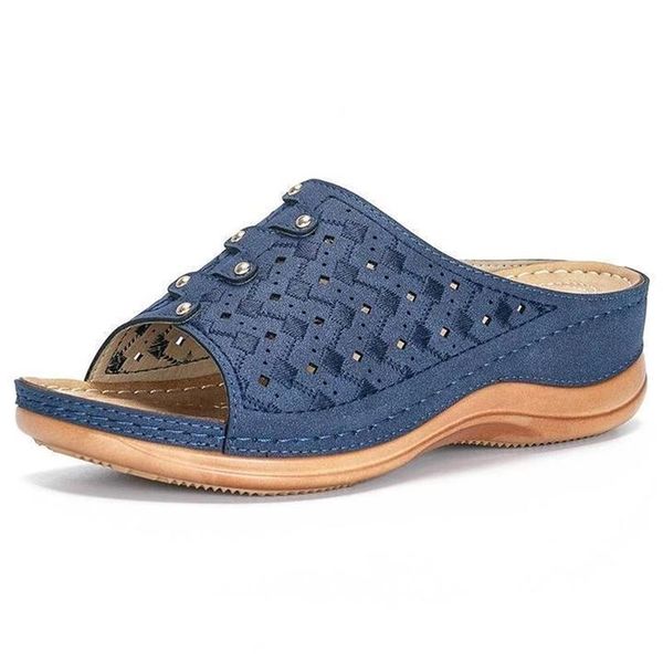 

женщины кожа pu обувь comfy платформа плоской подошве женская casual soft big toe ног коррекция сандал ортопедические мозолей корректор, Black