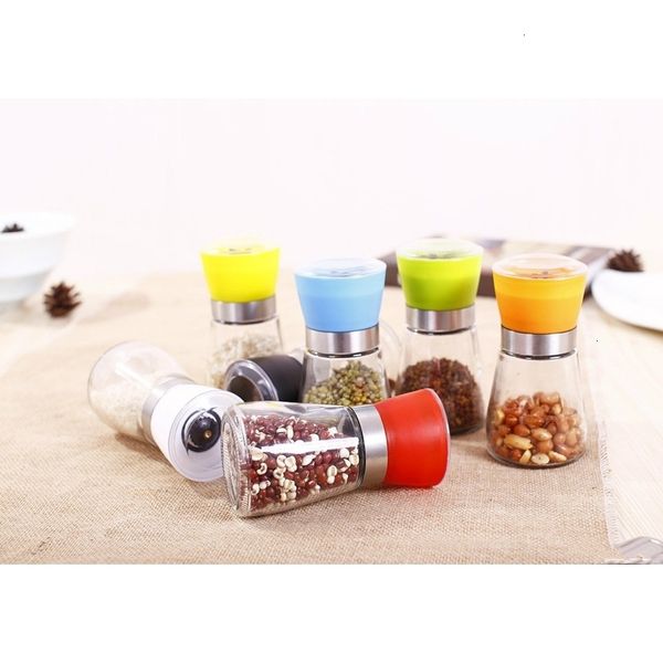 

hand muller mill pepper salt manual and grinding grinder bottle pot glass kitchen tool 100pcs 48ln