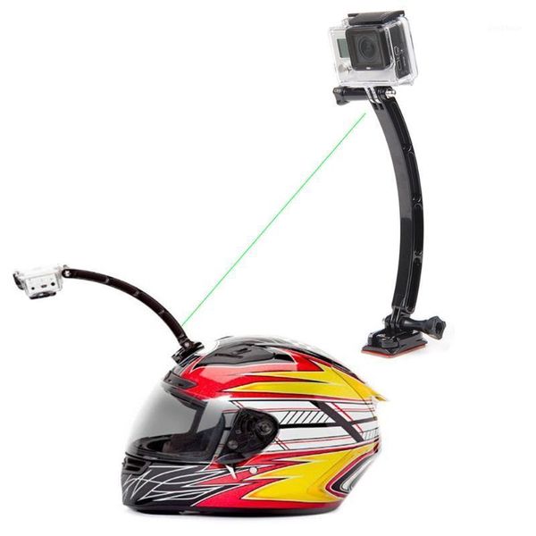 

motorcycle helmet mount kit curved adhesive base screw camera accessories for 4 3 sj4000 ys-buy1, Black