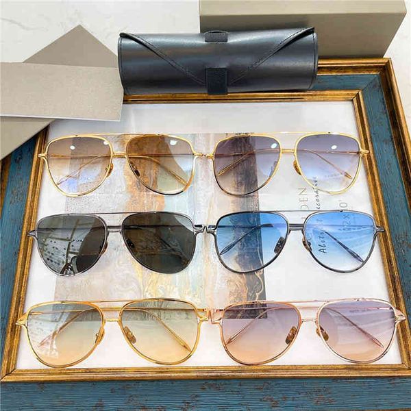 

2022 factory wholesale dt family's personalized double beam toad sunglasses and the same fashion, White;black