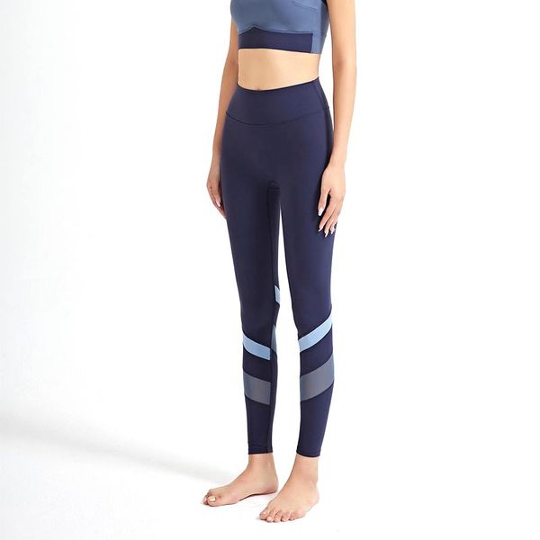 

fashion hip-lifting waist sports fitness pants elastic tight fitting quick dry pocket peach hip yoga outfits pants womens twill le tulle, White;red