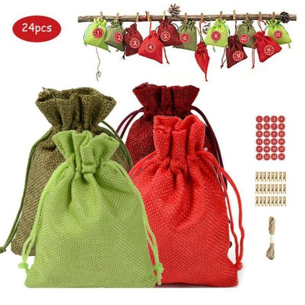 

christmas decorations sugar bags 10x14cm drawstring wedding party favor supplies jewelry sack1